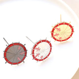 34mm Copper Plated Umbrella DIY Jewelry with Baroque Pearl Doll Pin Accessories