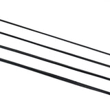 316 Stainless Steel Square Snake Chain Necklace 0.9/1.2/1.5/2.0mm