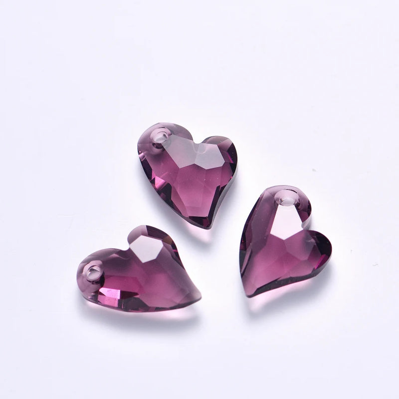 Crystal 6261 Heart Pendant Rhinestone for DIY Jewelry