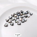 Natural Queen's Pink Shell Heart Beads DIY Loose Separation Accessories