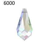 Austrian Crystal Teardrop Pendant Loose Beads Rhinestone DIY Jewelry Making
