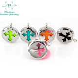 Mesinya 30mm Cross Aromatherapy Diffuser Necklace