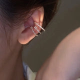 Multilayer Crystal Ear Cuff Women's High Classic Earcuff