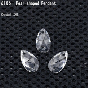 Austria Crystal 6106 16mm 22mm Pear-Shaped Pendant Loose Beads