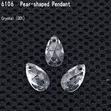 Austria Crystal 6106 16mm 22mm Pear-Shaped Pendant Loose Beads