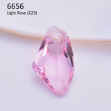 Austria 6656 Galactic Vertical Pendant Loose Rhinestone