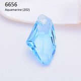 Austria 6656 Galactic Vertical Pendant Loose Rhinestone