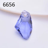 Austria 6656 Galactic Vertical Pendant Loose Rhinestone
