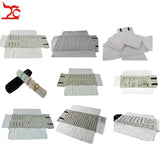Portable Grey Velvet Jewelry Organizer Bag Earrings Ring Necklace Storage Roll