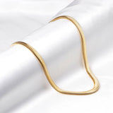 Stainless Steel Snake Chain Necklace 4mm/6mm/8mm