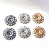 Copper Plated Zircon Base DIY Hand Jewelry Set