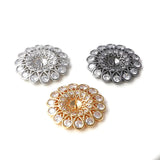Copper Plated Zircon Base DIY Hand Jewelry Set