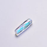 Crystal Column Pendant Beads Rhinestone for DIY Jewelry Making
