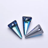 Crystal Spike Pendant Beads Rhinestone for DIY Jewelry Making