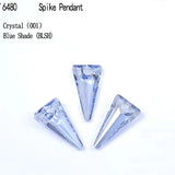 Crystal Spike Pendant Beads Rhinestone for DIY Jewelry Making