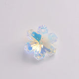 Crystal Snowflake Pendant Rhinestone Beads for DIY Jewelry Making