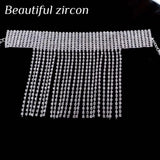 Rhinestone Crystal Tassel Charm Foot Chain Heels Accessories