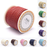 Braided Leather Cords Ropes Thread DIY Jewelry Making Supplies