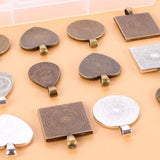 107pcs DIY Crystal Silicone Mold Set Rings Necklace Pendant Jewelry Molds