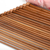 250MM Bamboo Knitting Needles - Weaving Tools For Handwork