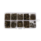 4Color Mix Style Jewelry Findings Kits for DIY Jewelry Making Supplies