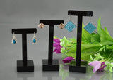 Acrylic T Shape Crystal Earrings Holder Set
