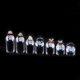 Clear Acrylic Finger Ring Display Stand Holder Set Jewelry Display Stand