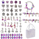 DIY European Bracelet Making Kit with Beads and Charms