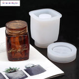 Crystal Silicone Jewelry Holder Casting Mold Storage Box Kit
