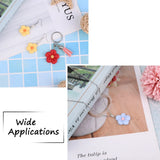 Resin Flower Charms Mixed Colors for DIY Jewelry Making