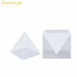 Pyramid Silicone Mould DIY Resin Craft Jewelry Making Mold