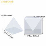 Pyramid Silicone Mould DIY Resin Craft Jewelry Making Mold