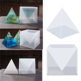 Pyramid Silicone Mould for DIY Resin Craft Jewelry Making