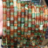 8x12mm Peacock Agate Slub Beads DIY Stone Bead For Jewelry Making