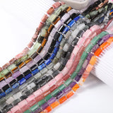 8x11mm Faceted Cylinder Natural Stone Beads for Jewelry Making