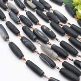 1 Strand Agate Frosted Beads for DIY Necklace Bracelet