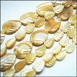 Sea Shell Beads Leaves Mother of Pearl DIY Beads 6x9mm 8x12mm 15x20mm