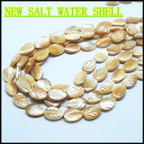 Sea Shell Beads Leaves Mother of Pearl DIY Beads 6x9mm 8x12mm 15x20mm