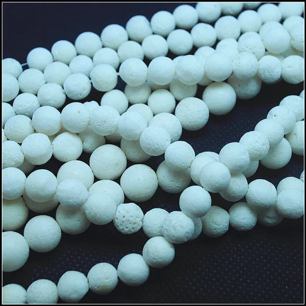 Natural Coral Round Ball Coral Loose Beads 6mm-12mm