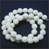 Natural Coral Round Ball Coral Loose Beads 6mm-12mm