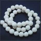 Natural Coral Round Ball Coral Loose Beads 6mm-12mm