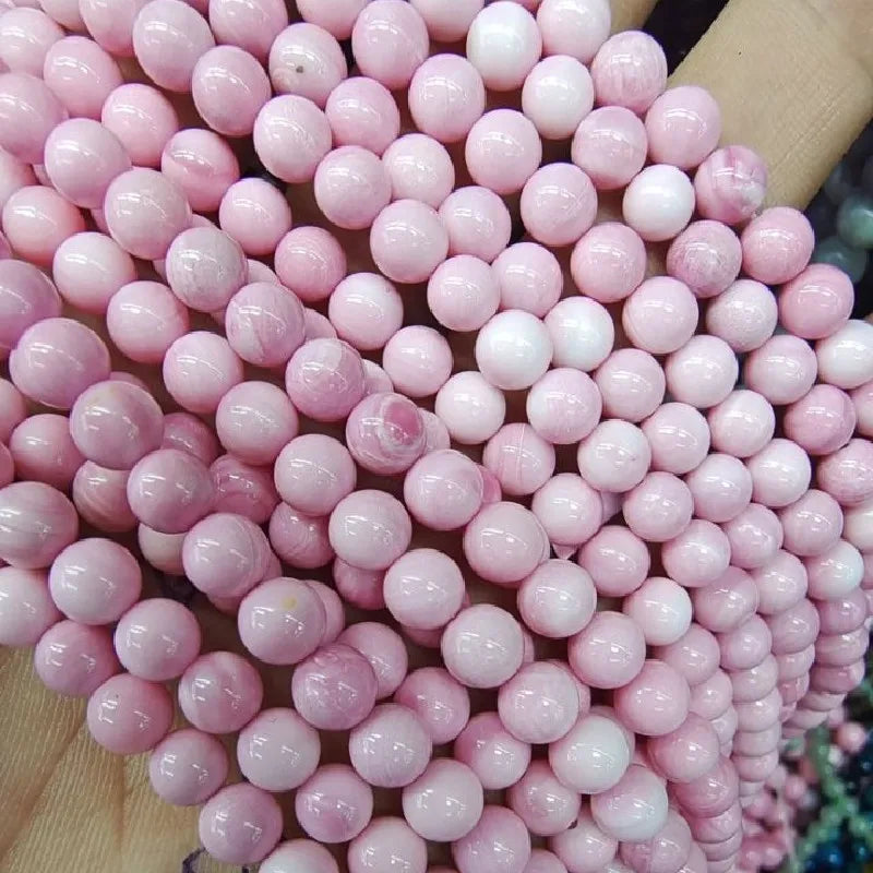Shell Beads Loose Round Ball for Women Bracelets Making Findings