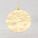 Antique Life Tree Moon Charms Pendants for Necklace Making