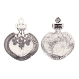 Tibetan Silver Large Tribal Bohemia Boho Oval Charms Pendants 89x69mm
