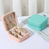 Portable Travel Jewelry Box Organizer Necklace Earring Storage Case