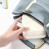 Square Jewelry Box Organizer Display Travel Zipper Case Boxes Portable Storage