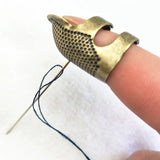 Retro Finger Protector Thimble Ring Sewing Tool