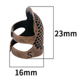 Retro Finger Protector Thimble Ring Sewing Tool