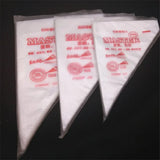 Disposable Pastry Decorating Bag & Cream Nozzles Set - Small & Large Sizes
