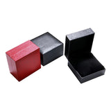 Leather Paper Watch Storage Box with Pillow Chain Jewelry Display